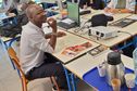 Leçon d’écriture au lycée Félix-Eboué par l’auteur Wilfried N’Sondé