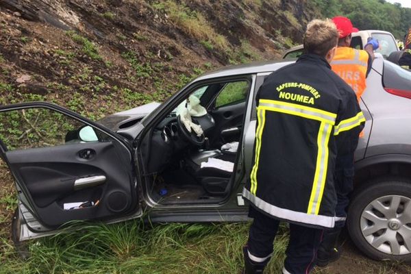 Photo accident VDE trois véhicules (12 mai 2017)