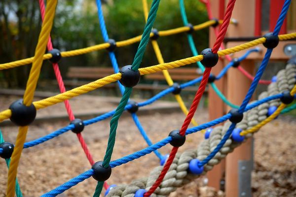 Aire de jeux pour les enfants.