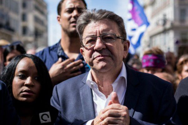 Jean-Luc Mélenchon lors de la manifestation du 12 septembre dernier à Marseille.