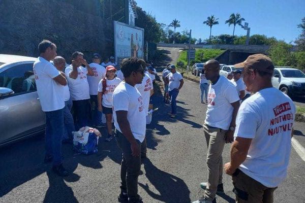 manifestation agriculteurs DAAF Saint-Pierre