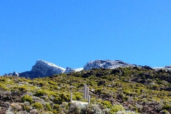 "Neige" au Piton des Neiges