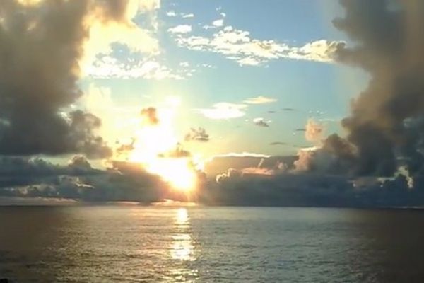 Nuages sur La Réunion