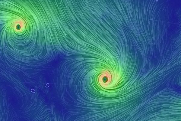 Les cyclones Gelena et Funani le 7 février 2019