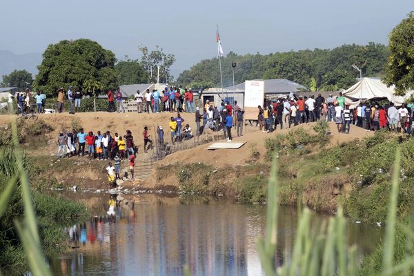 Construction canal Dajabon Haïti République dominicaine