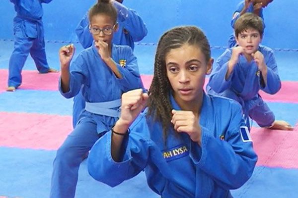 Sara-Lyza Hubert championne d’Europe de vovinam