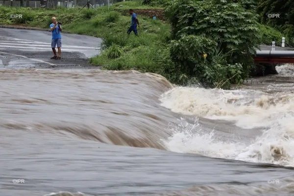 Fortes pluies dans le Sud de La Réunion