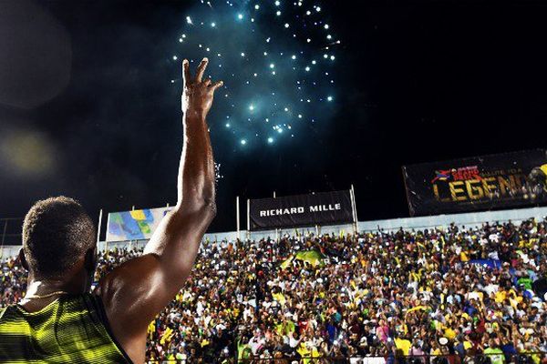 Usain Bolt à Kingston