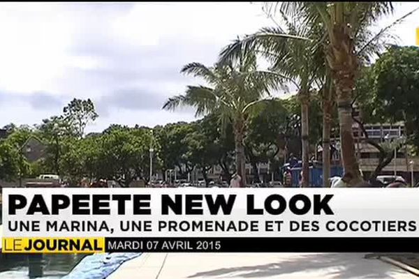 Papeete new look : Une marina, une promenade et des cocotiers