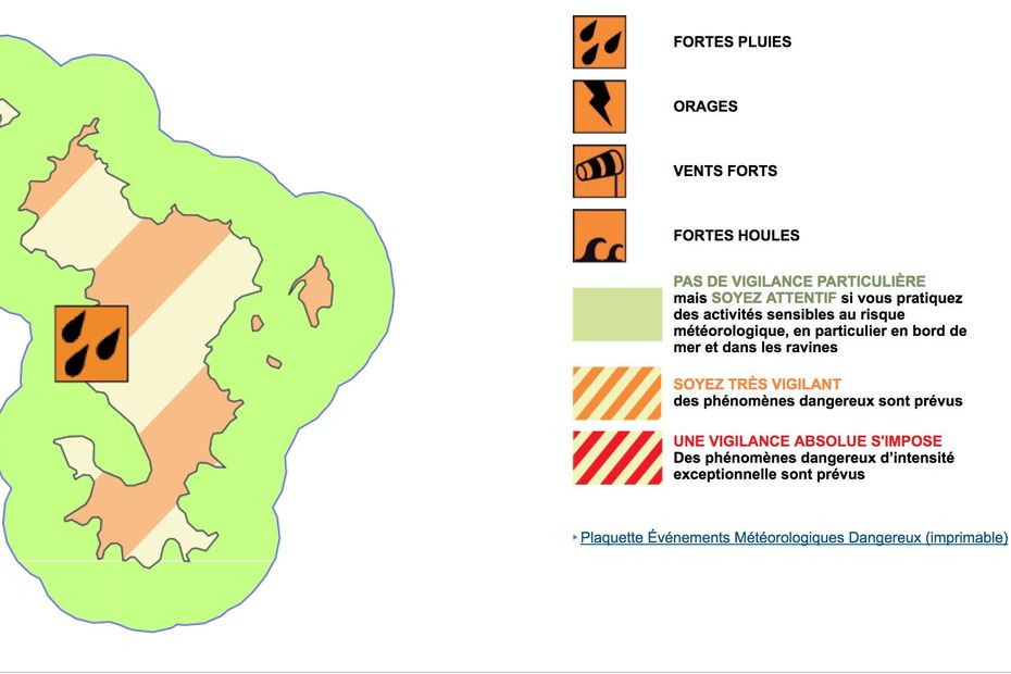 ENAWO: Vigilance Fortes Pluies à Mayotte