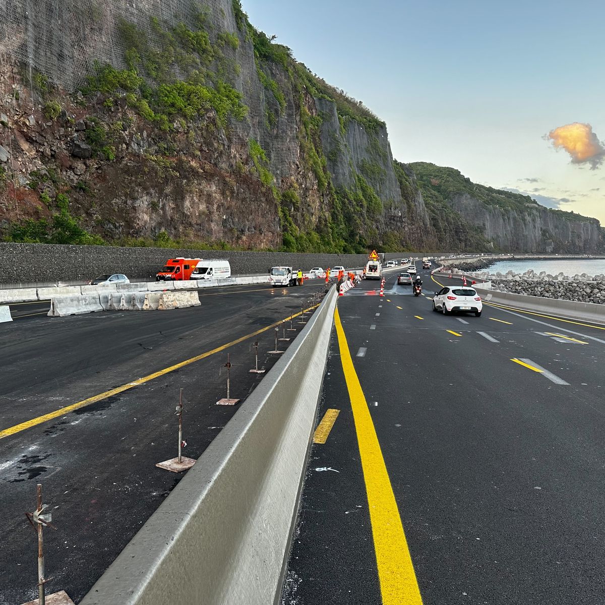 La Réunion : ouverture partielle de la nouvelle route du littoral