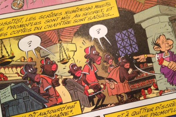 Asterix et les personnages noirs