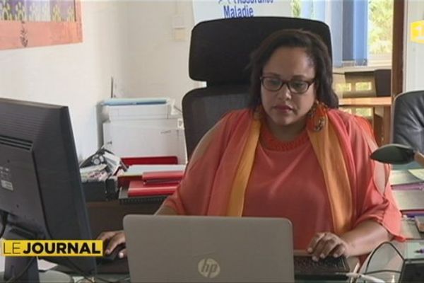 Femme au travail à Mayotte