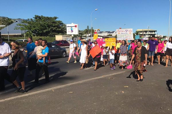 Marche contre la violence