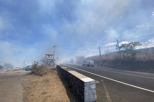 Incendie route du théâtre à Saint-Gilles