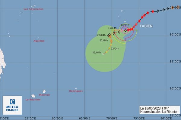 Position du système Fabien le 18 mai à 4h