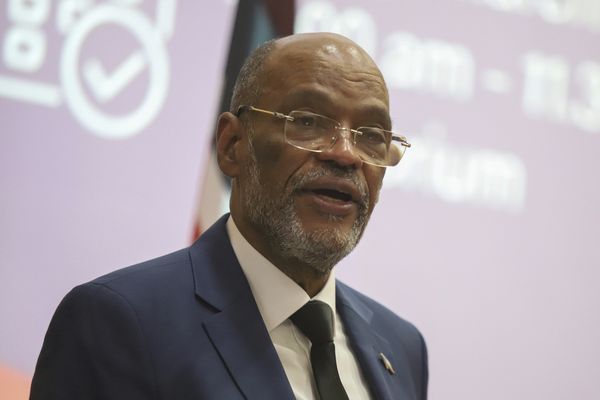 Le premier ministre haïtien démissionaire, Ariel Henry.