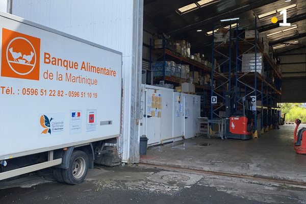 Hangar de la Banque Alimentaire de Martinique