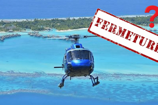 Fermeture Tahiti Helicopters