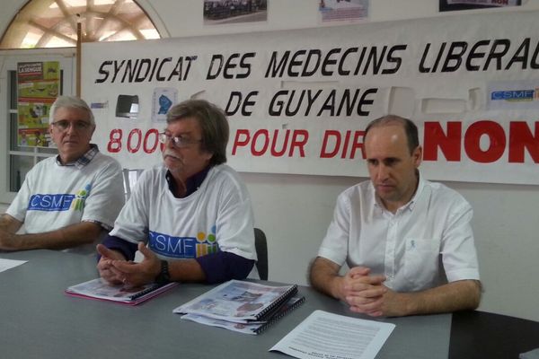 Les médecins à la maison domus à Cayenne