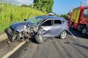 CHOC FRONTAL. Deux victimes dont un blessé grave dans un accident de la route à Lamentin