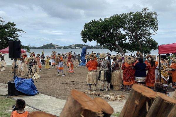 L'Assemblée du peuple Kanak, tenue au Centre culturel Tjibaou.