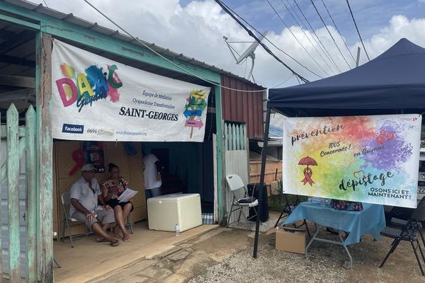 Dans le cadre de la semaine de la santé transfrontalière, une opération de dépistage a eu lieu, mardi 3 décembre, dans le quartier Savane à Saint-Georges