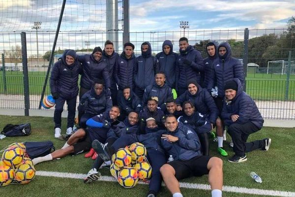Le Saint-Denis FC a fait un dernier entraînement vendredi à Canet