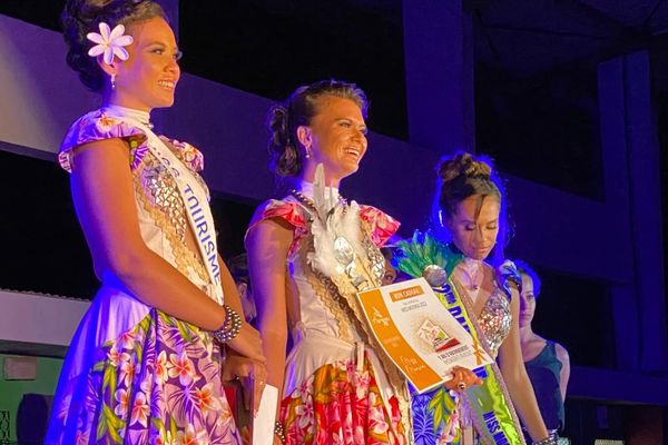 Podium Miss Moorea 2022