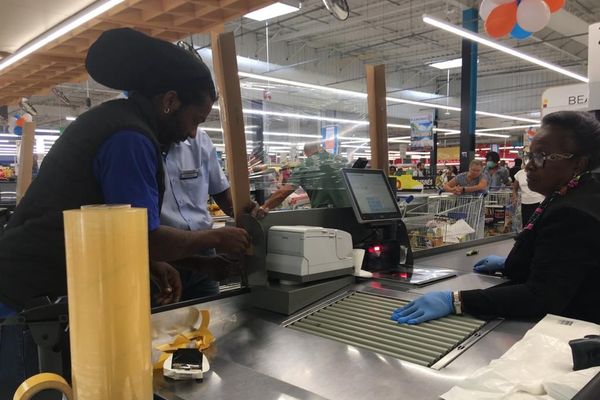 Supermarché en temps de Coronavirus