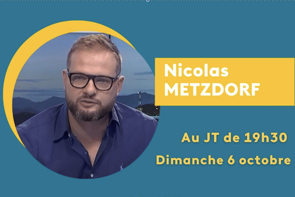 Nicolas Metzdorf, invité politique du dimanche le 6 octobre 2024.