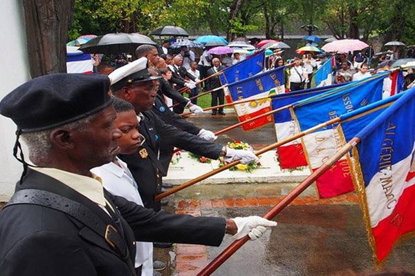 Commémoration du 72e anniversaire du 8 MAI 1945 à Fort-de-France, ce lundi 