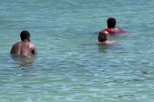 Par ce rite, les participants se sont lavés des impuretés de l’année écoulée, à l’image de ce que faisaient les anciens, en Guadeloupe.