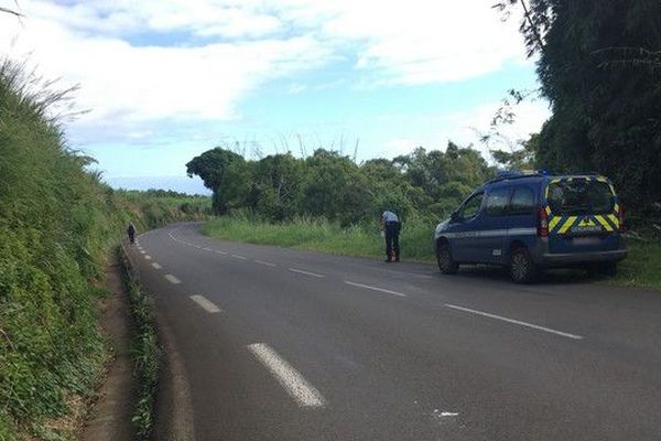 Sainte-marie sortie de route accident mortel bagatelle gendarmerie 260519