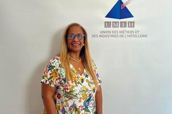 Catherine Cadrot, présidente de l’UMIH Direct Guadeloupe