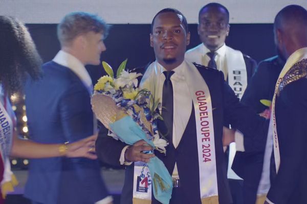 Joélick Schol, élu Mister Guadeloupe 2024