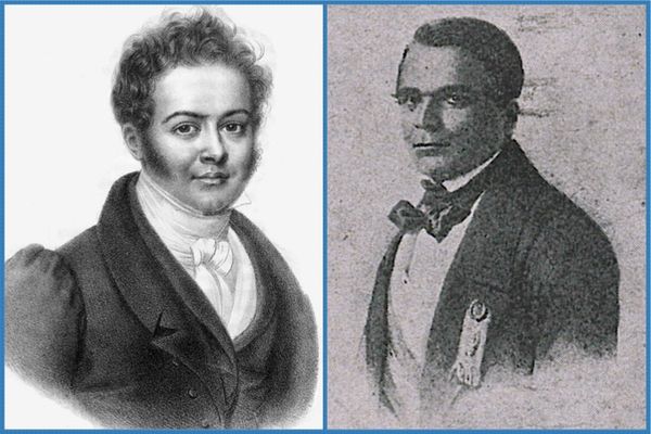 Cyrille Bissette  et ,Pierre-Marie Pory-Papy