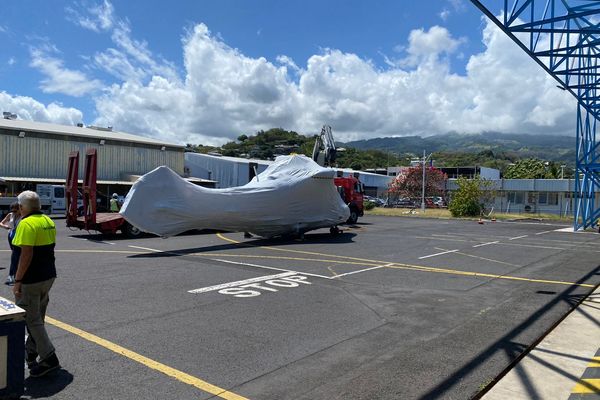 Arrivée du nouvel hélicoptère de la marine nationale