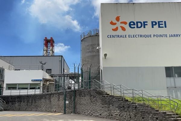 La centrale EDF PEI Pointe Jarry (Guadeloupe)