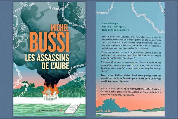 Michel Bussi choisi la Guadeloupe comme théâtre de son nouveau roman "Les Assassins de l’aube" (2024).